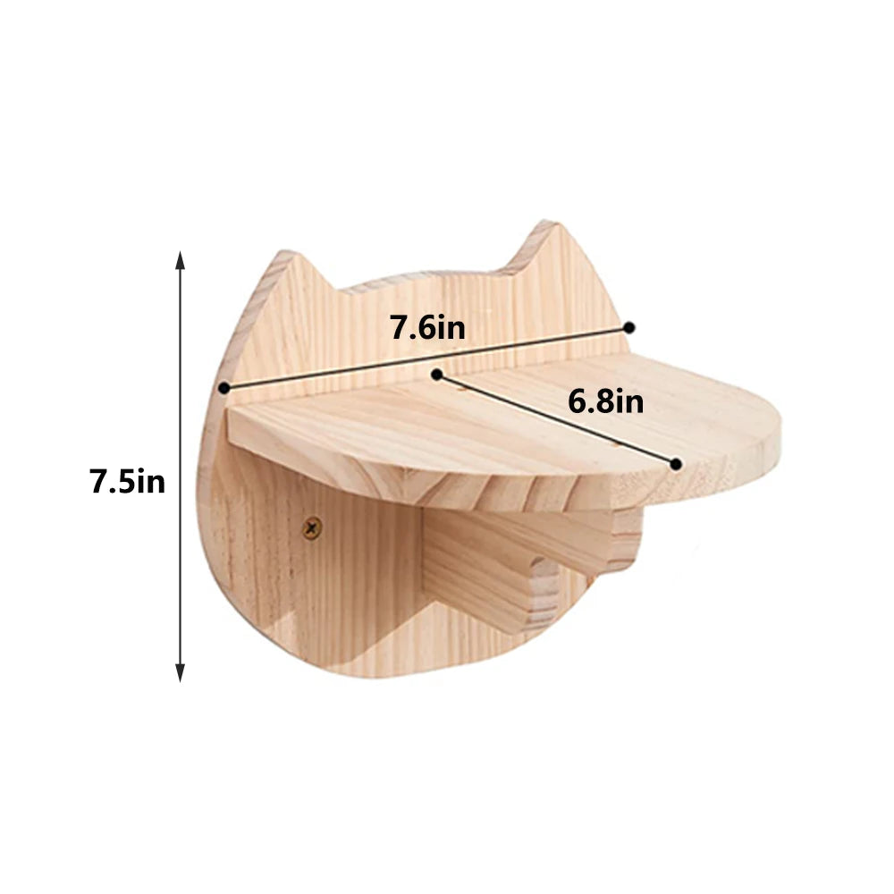 Cat Climbing Wall Mounted Shelves. Stairway, Scratching Posts (x12 Item Choices),