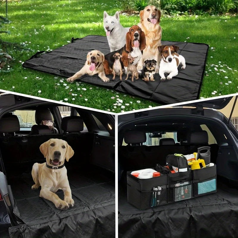 Trunk Cover for SUV for Dog Cargo (80" L x 51.6" W) - Waterproof