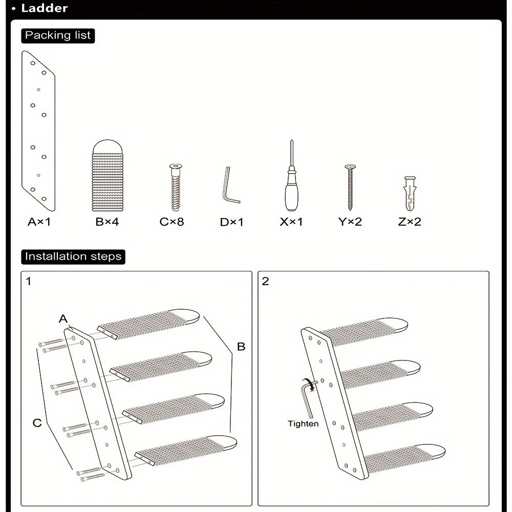 Cat Climbing Wall Mounted Shelves. Stairway, Scratching Posts (x12 Item Choices),