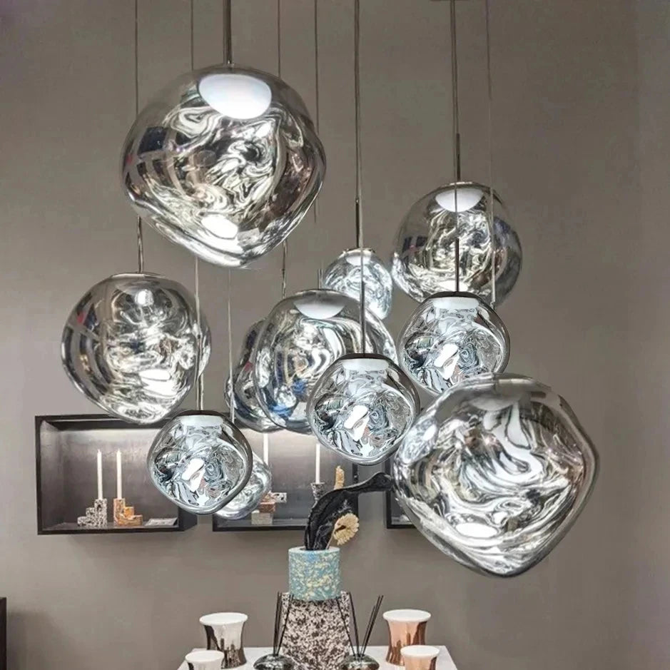 Modern Lava Glass Pendant Hanging Light